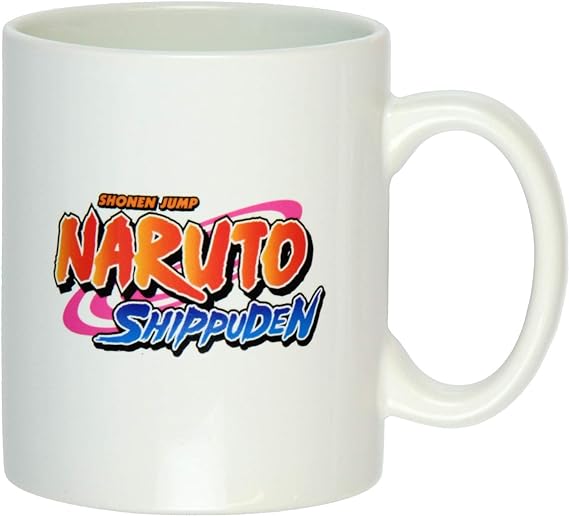 Just Funky Naruto Shippuden Obito Sasuke and Naruto Coffee and Tea Mug, 16 oz, Ceramic, White