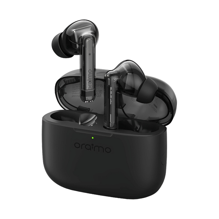 Oraimo OTW-330 FreePods Lite Havy Bass TWS Earphone with APP Control,IPX4 Bluetooth 5.3, 40h Play Time, Anifast Fast Charging, Pure Bass Performance- Black