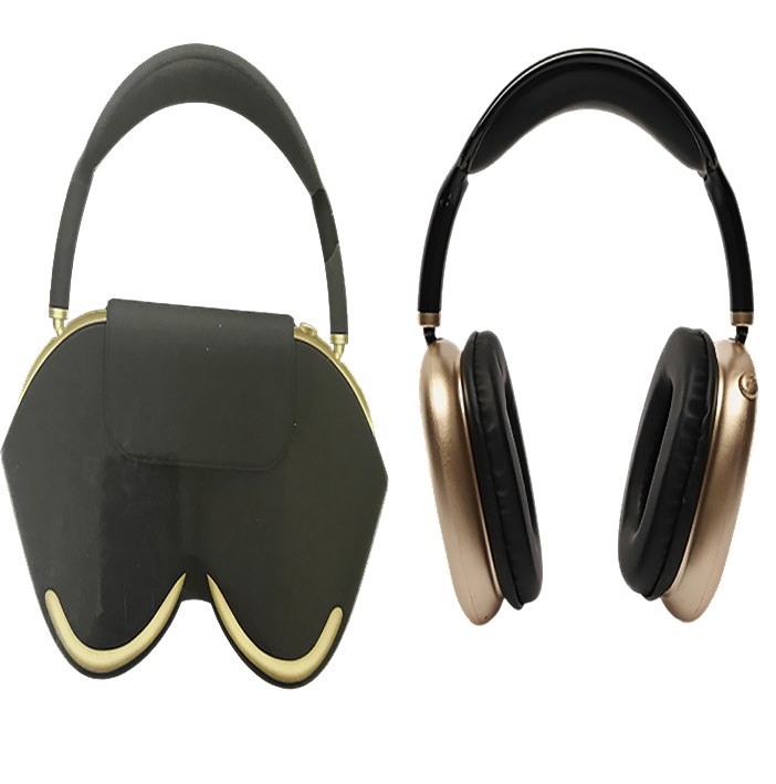 Max Over Phone Headphone, with Deactivation - Bluetooth Headphone Black/Gold