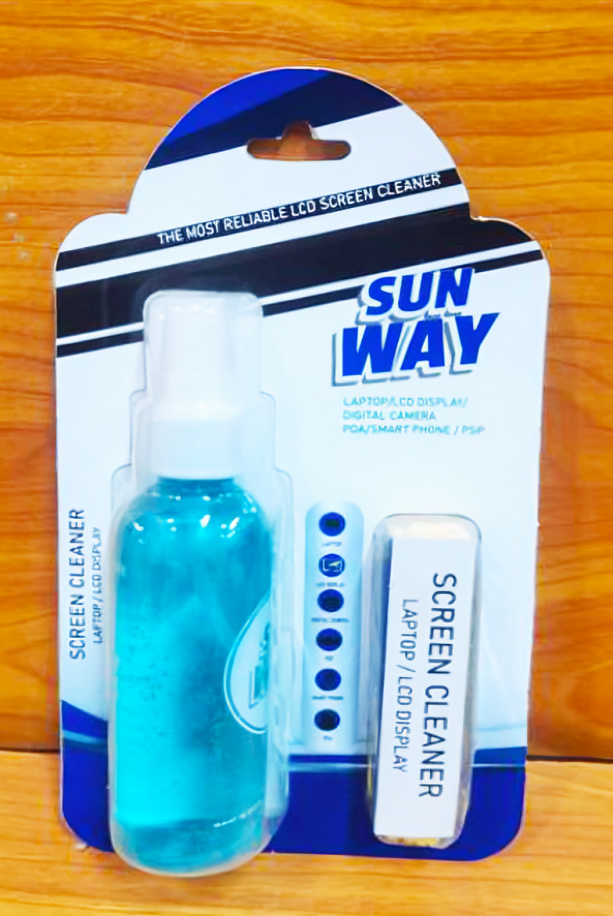 kit Screen Cleaner Spray With Small Towel - for Laptop- PC and LCD Screen -Sunway  KCL 1016